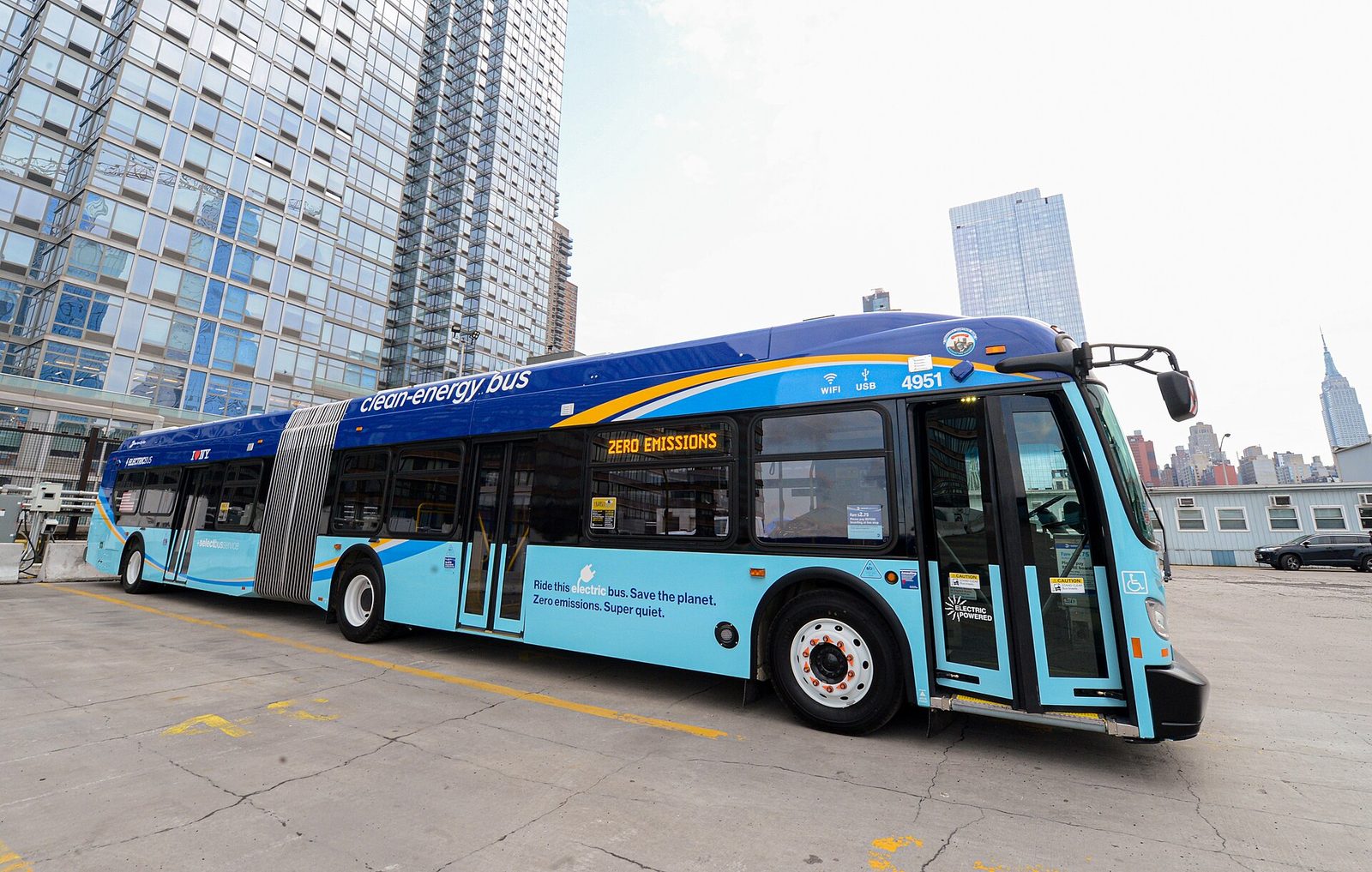 Coach bus fleet at depot